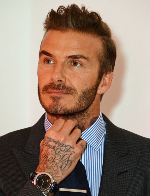 David Beckham usa un reloj de 250 mil dólares