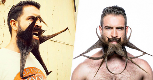 Este hombre tiene la barba más popular de todo Internet ¡Arreglándola de formas épicas!