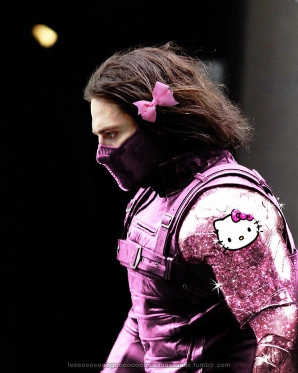 Winter Soldier de Hello Kitty