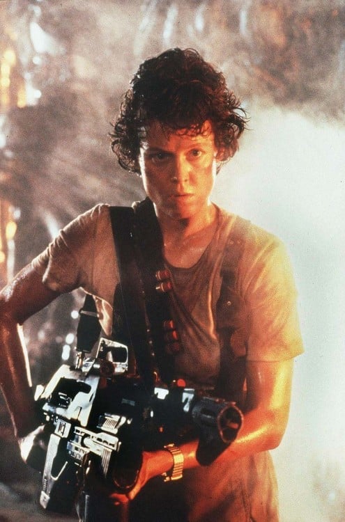 Sigourney Weaver), en Alien