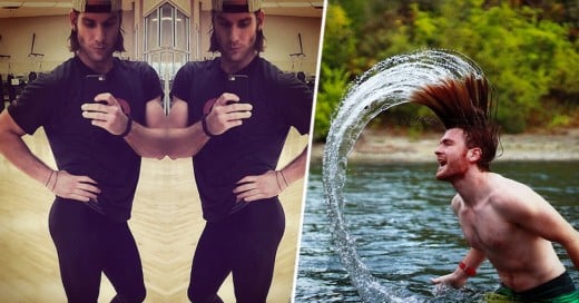 20 Divertidas fotos de hombres actuando como mujeres en Instragram