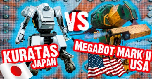 Pelea de robots gigantes: Japón acepta el duelo contra Estados Unidos