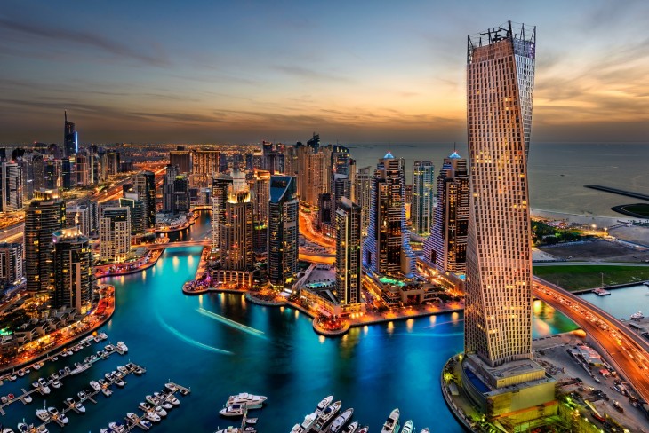 dubai marina noche yates