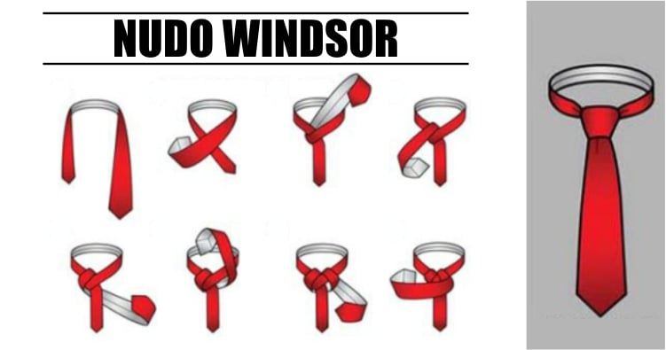 Como hacer nudo en la corbata