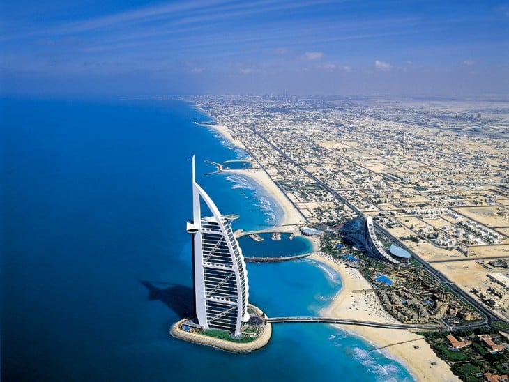 hotel Burj Al Arab mar