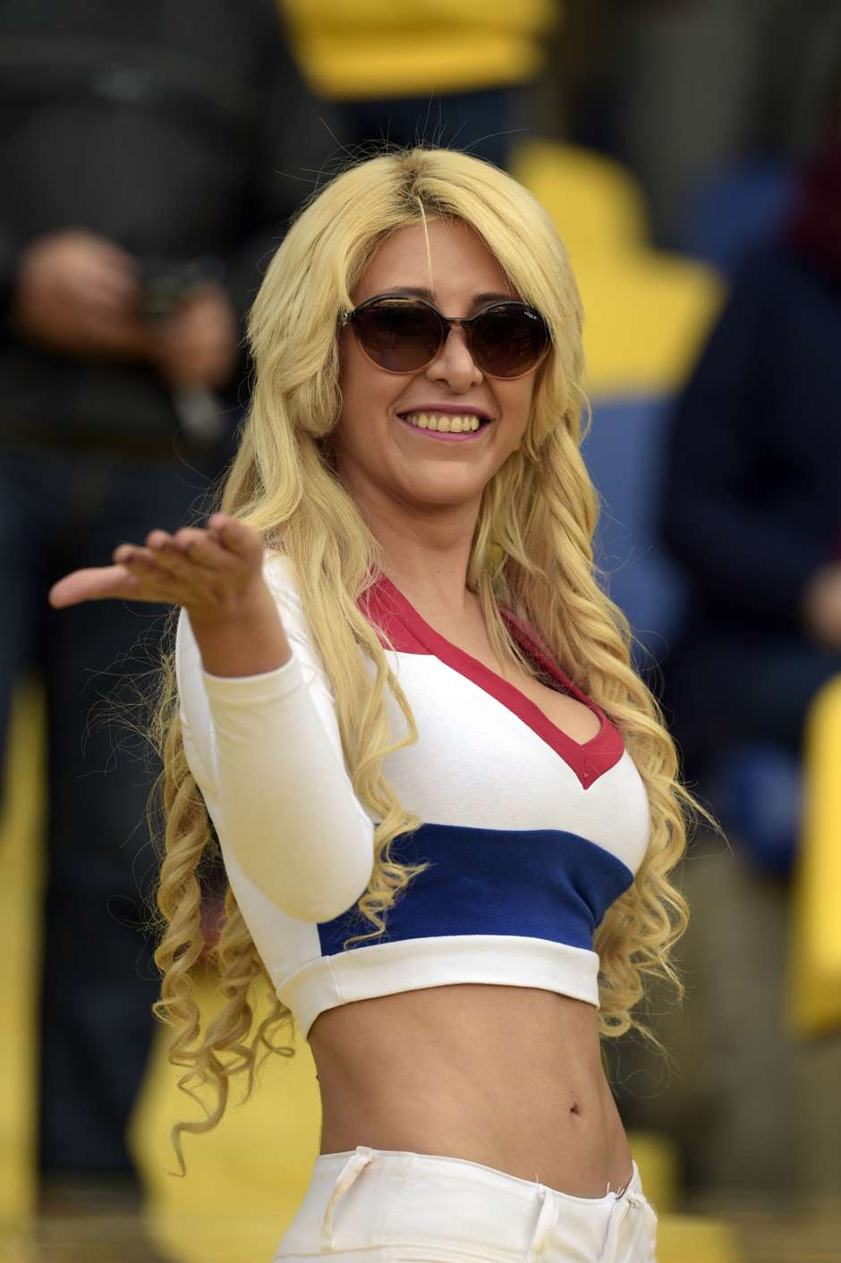 Las 11 mujeres mas hermosas de la copa américa chile 2015