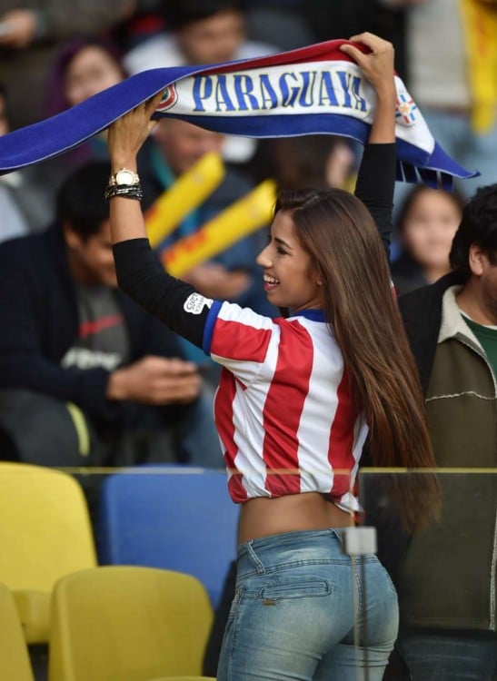 Las 11 mujeres mas hermosas de la copa américa chile 2015