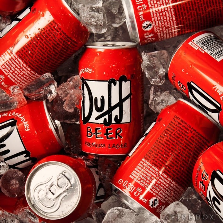 Sale oficialmente a la venta la cerveza Duff