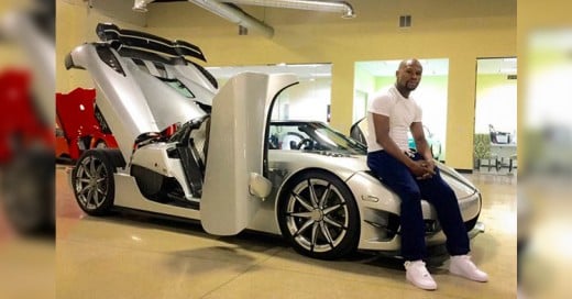 Mayweather presume su nuevo auto de 4.8 millones de dólares; es el más caro del mundo