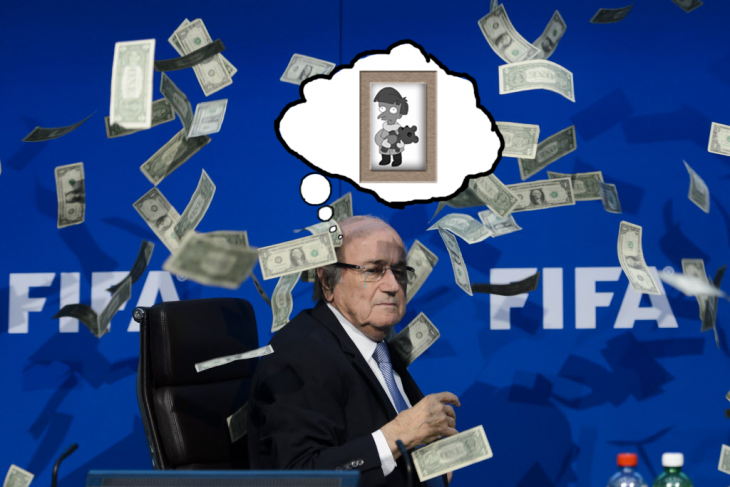 blatter extrañando a bobo