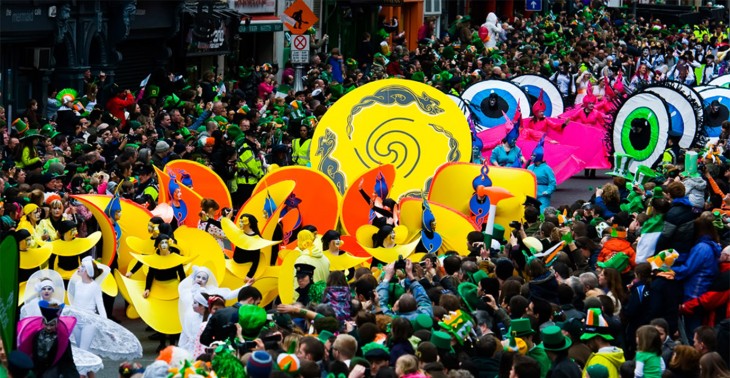 dia de san patricio irlanda carnaval