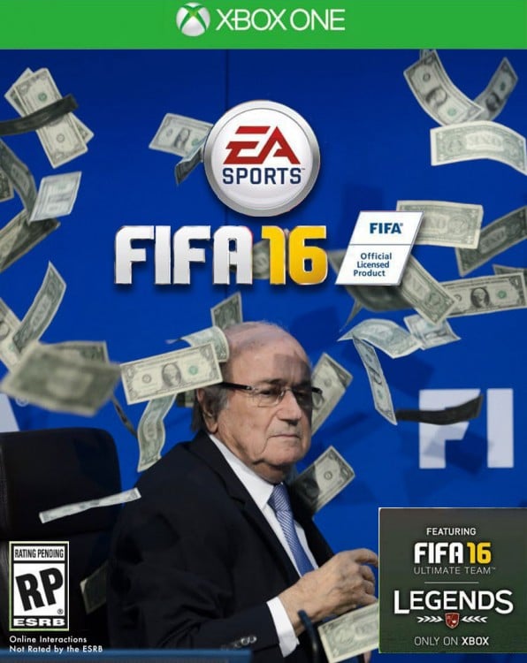 FIFA 16 blatter en portada