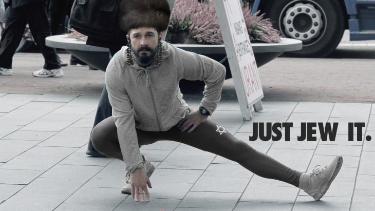 Así photoshopearon a Shia LaBeouf judio