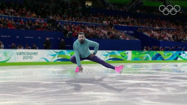 Así photoshopearon a Shia LaBeouf sobre hielo