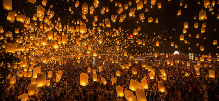 fiesa de la luna llena tailandia