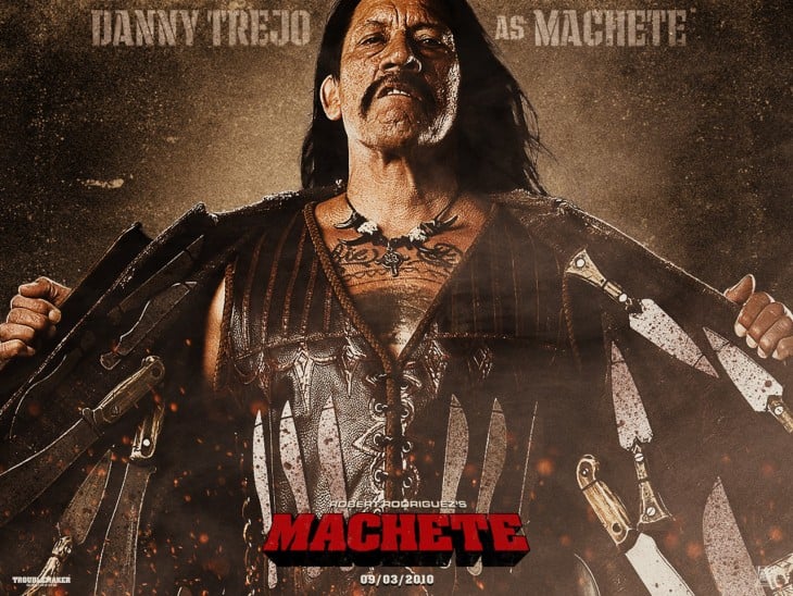 Danny Trejo cartel película Machete