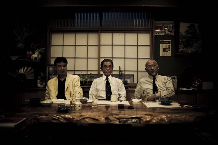 Los tres jefes de los yakuza