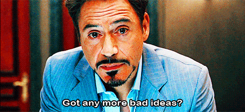Robert Downey Jr pregunta si hay malas ideas