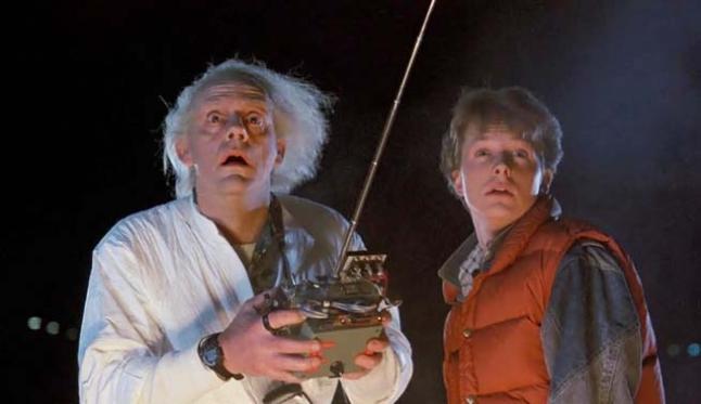 marty mcfly y dr emmett brown