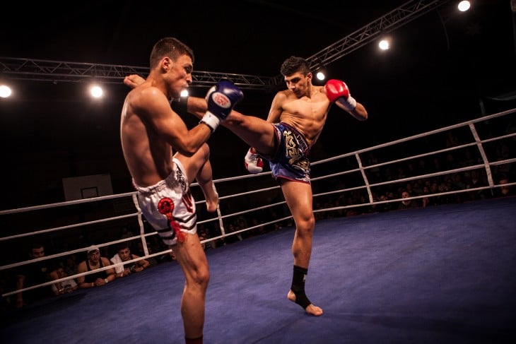 Pelea de Muay Thai