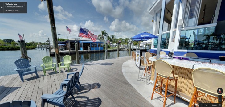 vista del twisted tuna al shrimpers grill