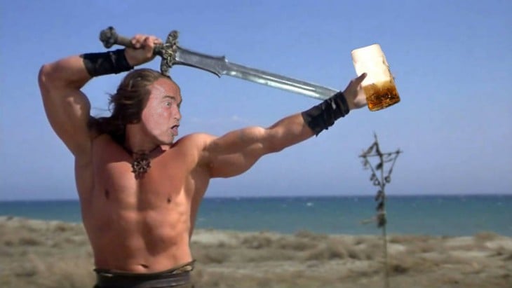 Conan, Photoshop de Schwarzenegger