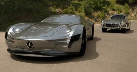 Conoce al Mercedes Benz Gran Turismo del futuro. Un auto sin ventanas!