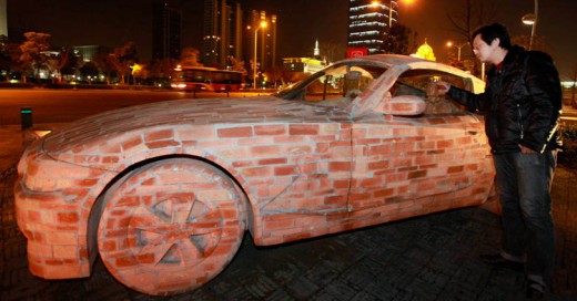 Construye réplica de un Mercedes Benz... ¡con ladrillos!