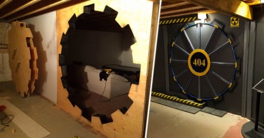 Fan construye la bóveda 404 en su casa ¡Al puro estilo de Fallout!