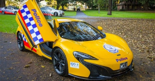 Policía australiana añade a sus patrullas un McLaren 650S
