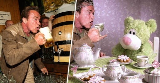 Una foto de Arnold Schwarzenegger en Oktoberfest pone a prueba a los mejores TROLES