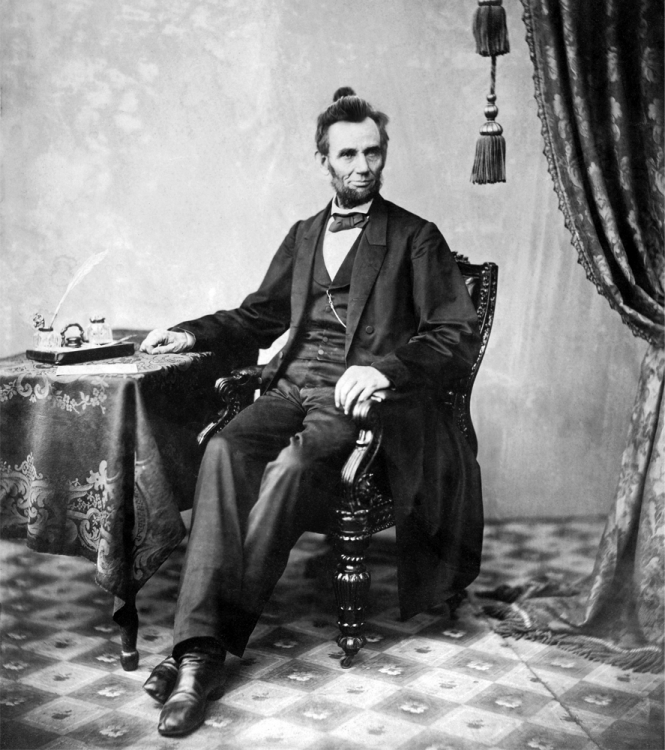 Abraham Lincoln peinado hipster