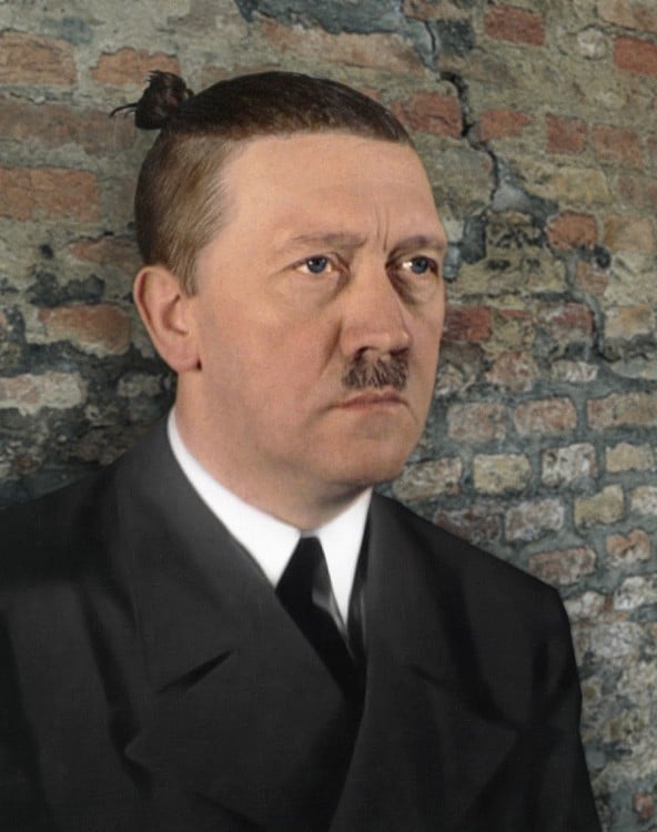 Adolf Hitler peinado hipster