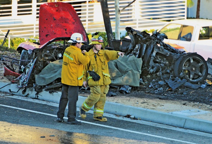 Accidente fatal de Paul Walker