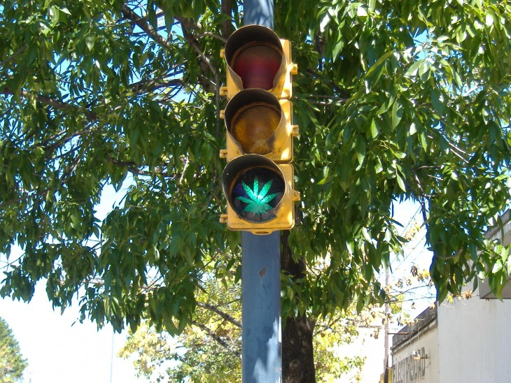 Semáforo para marihuana