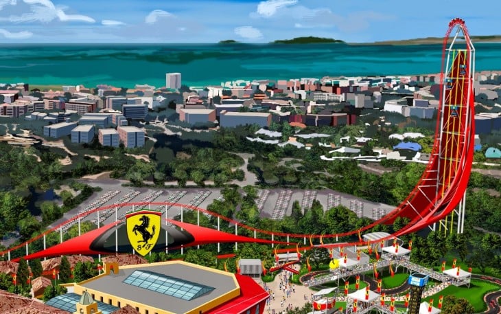 Maqueta Ferrari Land