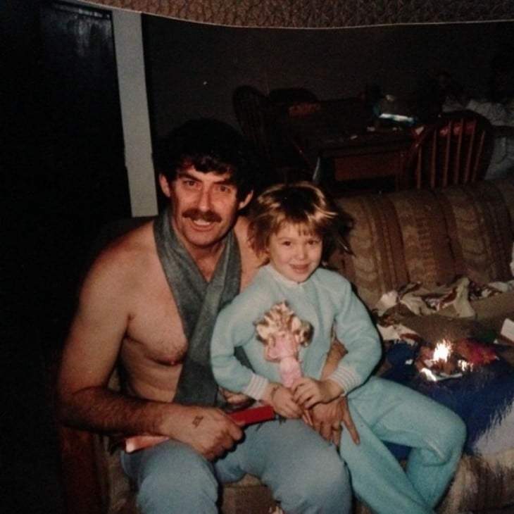 Ronda Rousey con su padre Ron