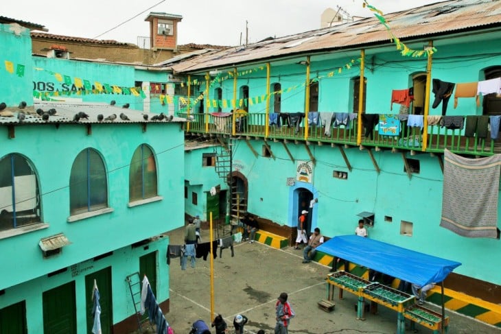 Cárcel de San Pedro en Bolivia