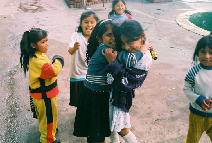 Niños en la cárcel de San Pedro