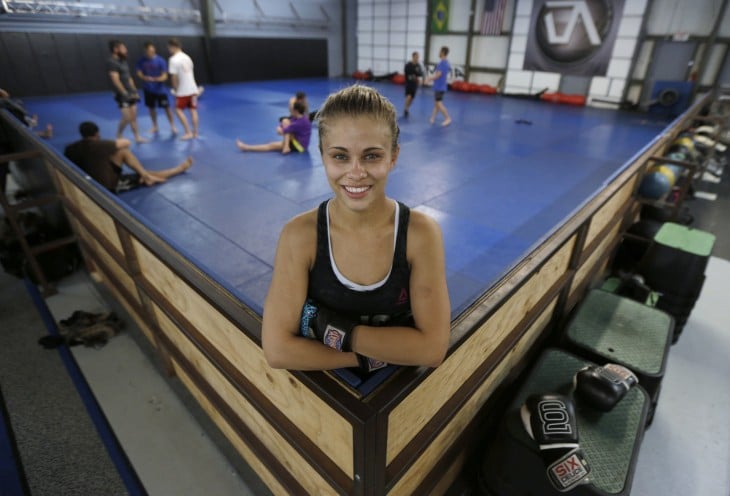 Paige VanZant en el ring