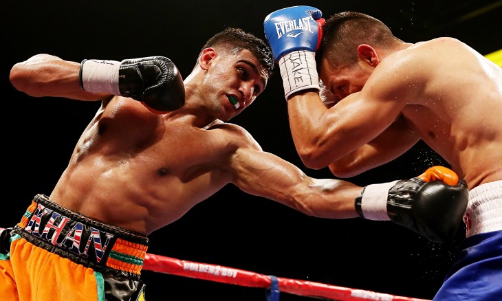 amir khan peleando con julio diaz