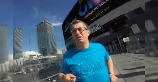 Le prestó su GoPro a su Papá para que grabara su Viaje a Las Vegas; Esto fue lo que pasó...