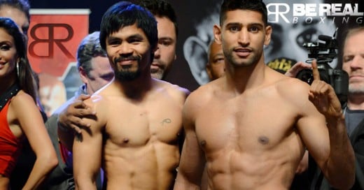 La última pelea de Manny Pacquiao será contra Amir Khan