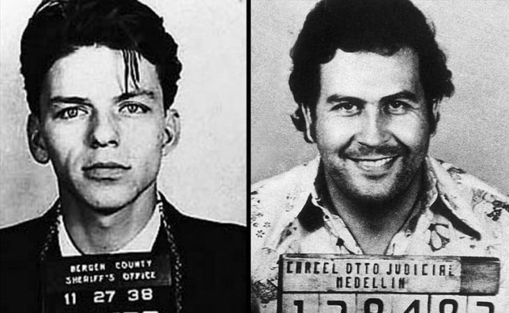 frank sinatra y pablo escobar