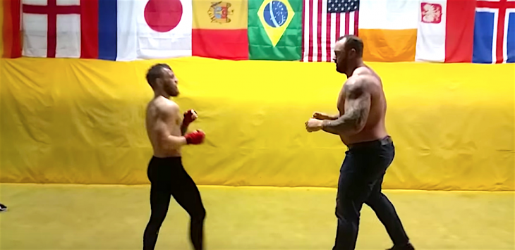 conor mcgregor vs the mountain