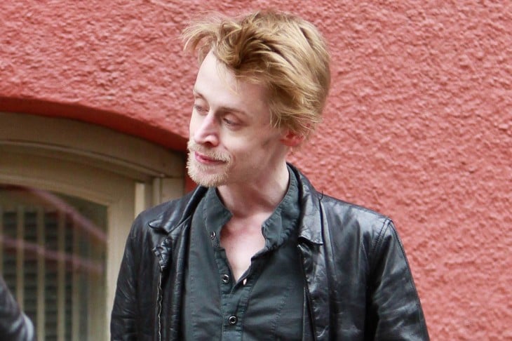 Macaulay Caulkin con barba