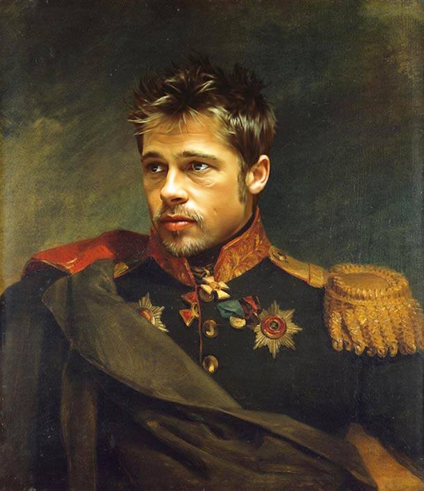 Brad Pitt general militar steve payne 