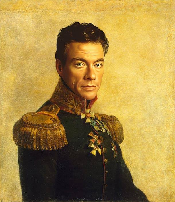 Van Damme vestido de general militar steve payne 