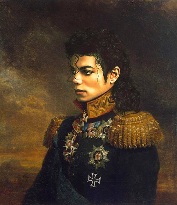 Michael Jackson general militar steve payne 