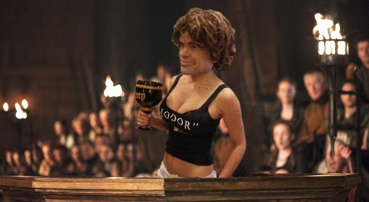 Tyrion con cuerpo de mujer